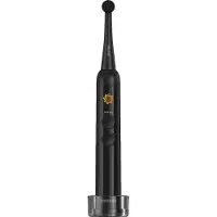 4Swiss ST216 Electrosonic - Hybride Tandenborstel - 2000mAh LCD - 12 Modi Vibratie+Rotatie IPX7 USB - Zwart