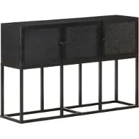 Syfax Dressoir 115x30x76 cm massief mangohout