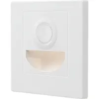 BES LED LED Trapspot met Bewegingssensor - Brinton Lumostep - Inbouw Trapverlichting Vierkant Wit - 3W 90lm - Aanpasbare Lichtkleur 3000K-4000K-6500K
