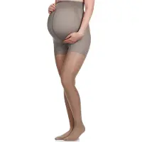 Merry Style MS-GB-109 Dames Panty - Zwangerschapspanty - 40 DEN - Polyamide - Grafiet - L