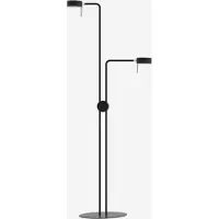 Lucis staande lamp OMNIA, 19W LED, 4000K, acrylglas, zwart, model LR2.K2.O2.61