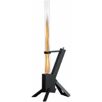 Green Flame BPH-R80-AB Outdoor Pellet Lounge Heater **ONDERSCHEIDEND IN KWALITEIT** - 44,5x36x129,5 cm - Terrasverwarmer / Tuinhaard / Patio Heater