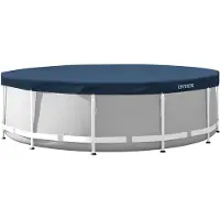 Intex Round All Year Pool Cover Transparant 3.66 m