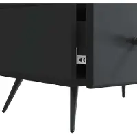vidaXL TV Kast met lade Zwart 147 x 34,5 x 30 cm Bewerkt hout