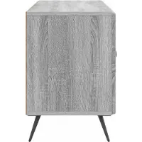 vidaXL TV Kast Grijs sonoma 99 x 34,5 x 50 cm Bewerkt hout