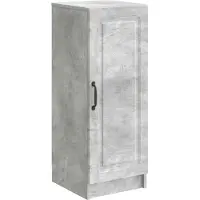 vidaXL Dressoir Betongrijs 33 x 34,5 x 87 cm Bewerkt hout