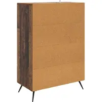 vidaXL Dressoir Oud hout 66 x 34,5 x 95 cm Bewerkt hout