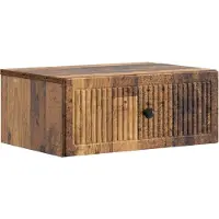 vidaXL Nachtkastje 2 st Oud hout 49 x 34,5 x 20 cm Bewerkt hout