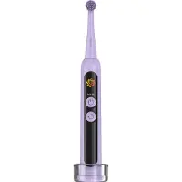 4Swiss ST216 Electrosonic - Hybride Tandenborstel - 2000mAh LCD - 12 Modi Vibratie+Rotatie IPX7 USB - Lavendel