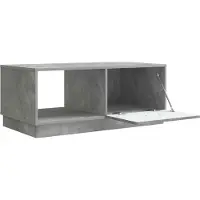 vidaXL Salontafel Betongrijs 90 x 50 x 37 cm Bewerkt hout