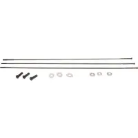 Zipp CX Ray Zwart Chroom externe rechte 3-spaaks kit