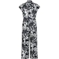 Betty Barclay Jumpsuit donkerblauw / wit