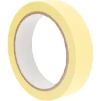 KAEM Serie - Papieren Schilderstape - 25 mm x 33 m - Geel - Krep Tapetechniek