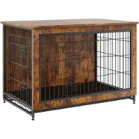 OEM Hondenkooi - 98x65x68 cm - Design met drinkbak en kussen