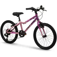 HUFFY Literide Kinderfiets - Meisjes - 20 inch - Paars/Roze - Twee handremmen