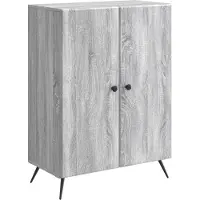 vidaXL Dressoir Grijs sonoma 66 x 34,5 x 90 cm Bewerkt hout