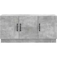 vidaXL TV Kast Betongrijs 99 x 34,5 x 47 cm Bewerkt hout