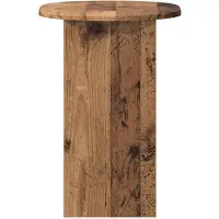 vidaXL Bijzettafel Oud hout 50 x 39,5 x 55 cm Bewerkt hout