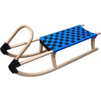 Kubisport Slee 110 cm, houten, blauw