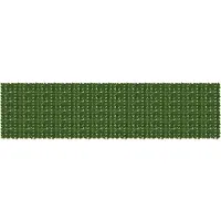 vidaXL Balkonscherm met bladeren Groen 600 x 150 cm