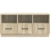 vidaXL TV Kast met lade Sonoma Eiken 102 x 34,5 x 47 cm Bewerkt hout