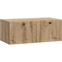 vidaXL Wandmontage TV-kast 78,5 x 41 x 30 cm Artisanaal eiken