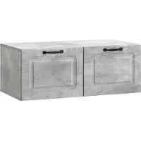 vidaXL Wandmontage TV-kast Betongrijs 78,5 x 41 x 30 cm Bewerkt hout