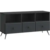 vidaXL TV Kast met lade Zwart 102 x 34,5 x 50 cm Bewerkt hout
