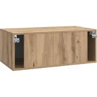vidaXL Wandmontage TV-kast 78,5 x 41 x 30 cm Artisanaal eiken