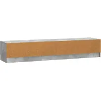 vidaXL TV Kast met lade Betongrijs 147 x 34,5 x 27 cm Bewerkt hout