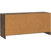 vidaXL TV Kast Gerookt eiken 102 x 34,5 x 47 cm Bewerkt hout
