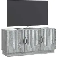 vidaXL TV Kast Grijs sonoma 99 x 34,5 x 47 cm Bewerkt hout