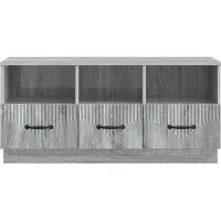 vidaXL TV Kast met lade Grijs sonoma 102 x 34,5 x 47 cm Bewerkt hout