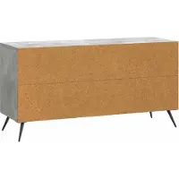 vidaXL TV Kast Betongrijs 99 x 34,5 x 50 cm Bewerkt hout