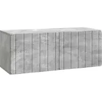 vidaXL Wandmontage TV-kast 78,5 x 31 x 30 cm Betongrijs Bewerkt hout