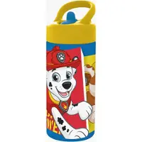 Ryhmä Hau Gourde kinderen PAT PATROUILLE Pup Power 410ml met ingebouwde handgreep en rietje