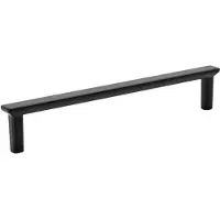 Beslag Design Bror Handvat 160 Mat Zwart - Knoppen en deurgrepen Zink Matte Black - 304330-11