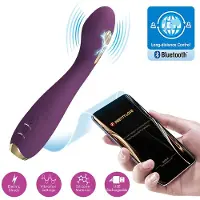 Pretty Love - Hector - G-Spot E-stim Vibrator met Electroshock - Met App Control - Paars