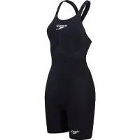Speedo Fastskin Lzr Pure Valor 2.0 Open Back Competition Swimsuit Zwart UK 24 Vrouw