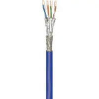 Goobay Netwerkkabel | Cat7 S/FTP | 100 meter (Stugge kern, 100% koper)