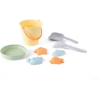 Dantoy pastel speelgoed emmerset 8-delig zandbak strand.