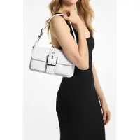 Michael Kors Medium Shoulder Bag Optic White Size: OS | Handbags Outlet | Dames | Wit