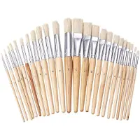 Colorations houten kwasten set - schilderen voor kinderen 24 stuks.