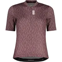 Maloja - Women's HochgallM. 1/2 - Fietsshirt S, bruin/purper