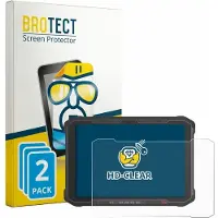 BROTECT - Screenprotector voor Newland Speedata SD100 Orion / Orion II - Folie Beschermfolie transparant 2 Stuks
