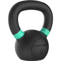 Tunturi Platinum Cast Iron Kettlebell - 6kg - Incl. gratis fitness app