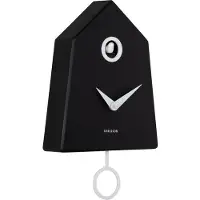 Karlsson Klok Grafico Cuckoo Black