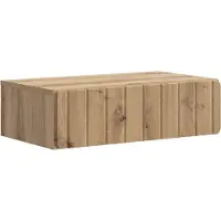 vidaXL Wandgemonteerde Zijtafel 59 x 34,5 x 17 cm Bewerkt hout