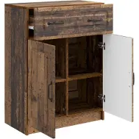 vidaXL Dressoir, gerecycled hout, 66 x 34,5 x 87 cm, houtvezel