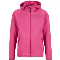 Heber Peak - Kid's Merino210 EvergreenHe. Zip Hoody - Trui met capuchon 116, roze